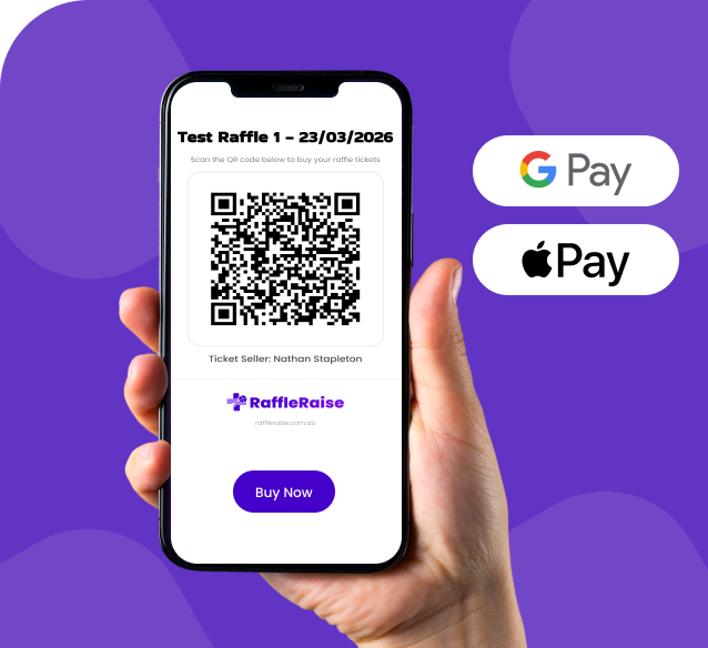 RaffleRaise Sell QR Code